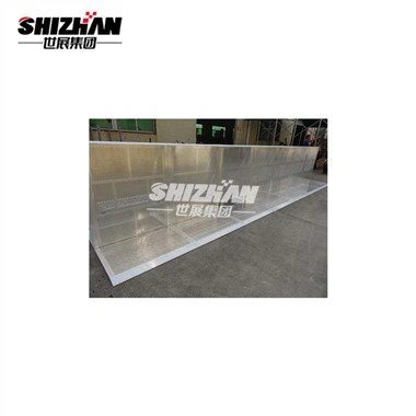 Barreira de estágio de alumínio